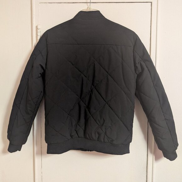 Black Bomber Jacket - Large - Picture 3 of 4
